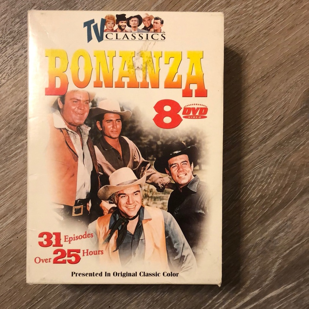 TV Classics Bonanza 8 DVD’s